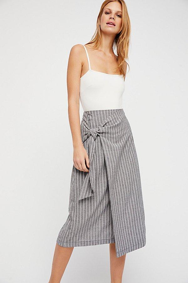 Thousand Suns Midi Skirt By Free People
